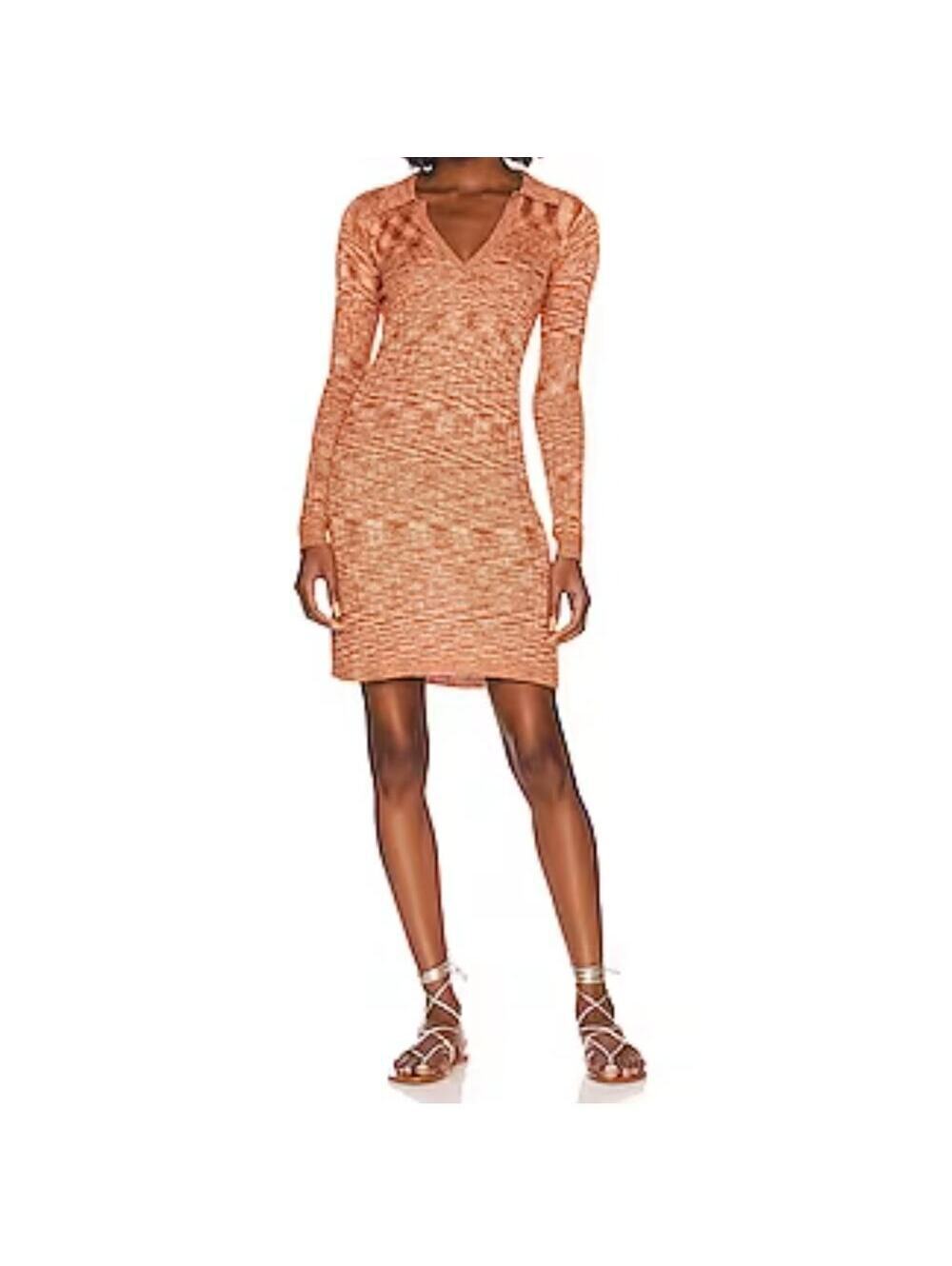 NWT L Space Aria Sahara Long Sleeve Mini Dress XS S M